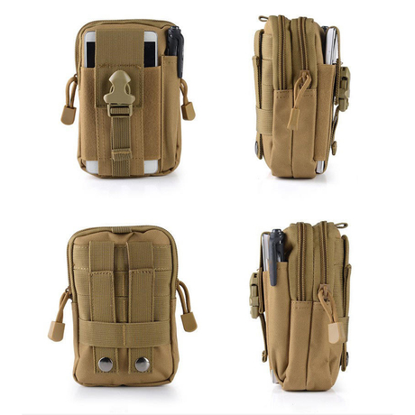 Waterproof Military EDC Lifesaving Heavy Duty Multifunction Tactical Molle Pouch