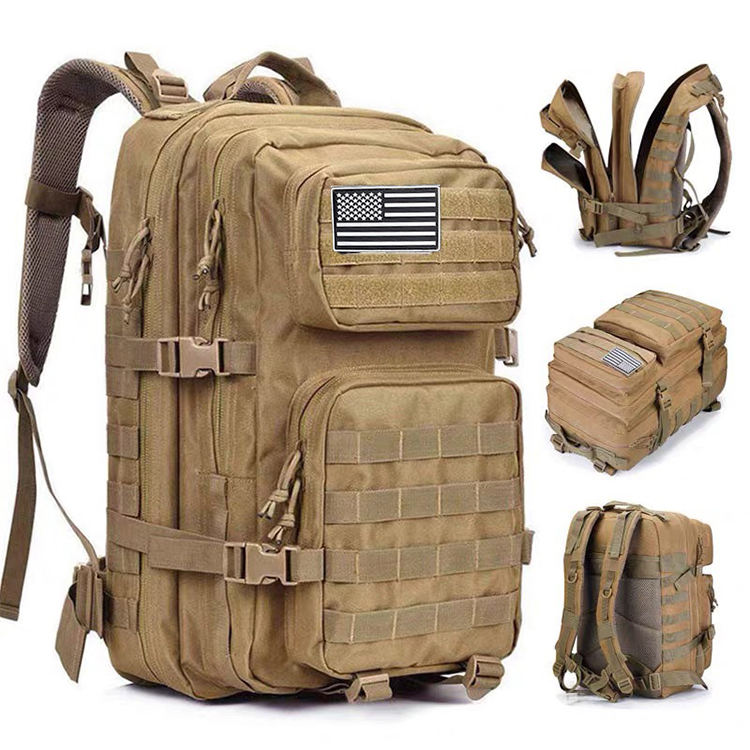 Waterproof Camo Vintage Hydration Tactical Backpack 