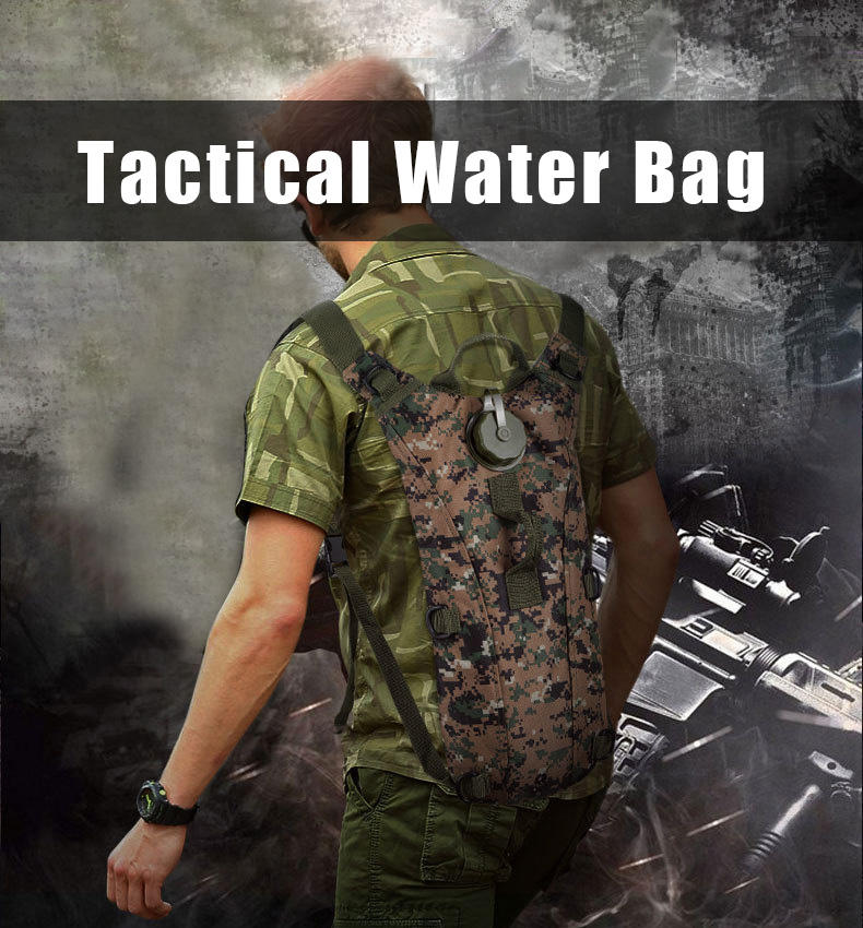 Custom Waterproof Backpack Tactical Hiking Water Bag