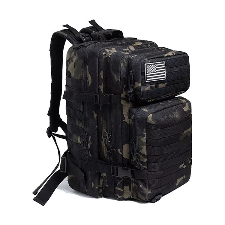 Waterproof Camo Vintage Hydration Tactical Backpack 