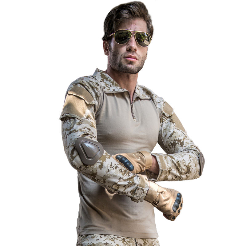 Custom Camouflage Tactical T Shirt 