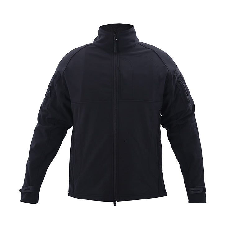 Waterproof Warm Fleece Polyester Hardshell Jacket Coat 