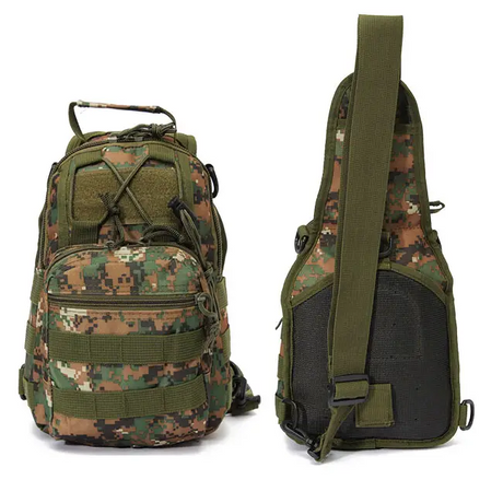 Outdoor Hunting Crossbody Single Shoulder Camouflage Bag