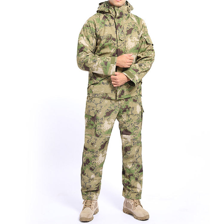 Tactical Camouflage Woodland Uniform Suit jackets