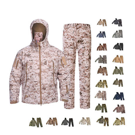 Custom Combat Camouflage Jacket Suit 