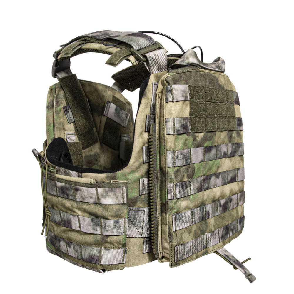 Custom 500d Nylon Plate Carrier Combat Molle Quick Release System Fast Adjust Military Style Tactical Vest