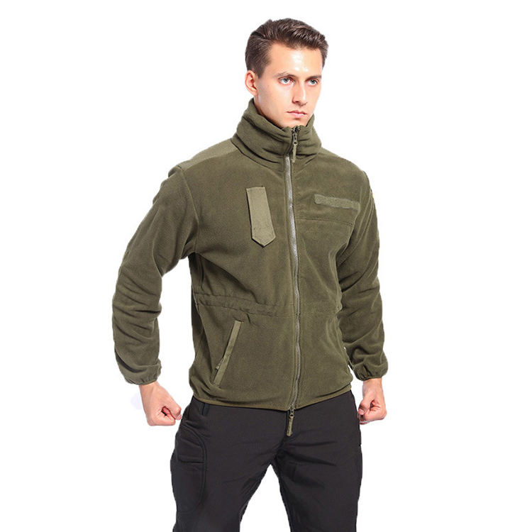 Wholesale Outdoor Windproof Warm Tactical Fleece Jacket