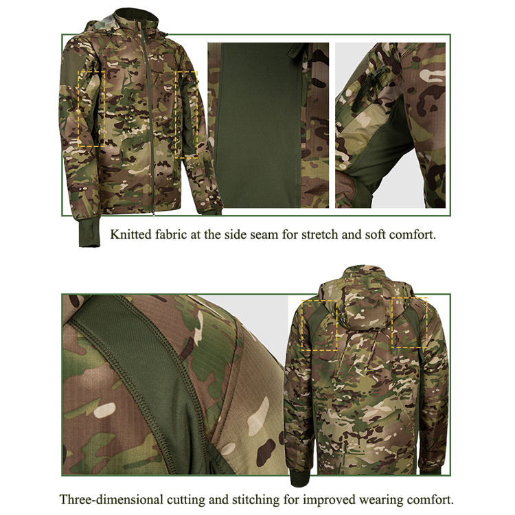 Windproof Waterproof Lightweight Tactical Jacket 