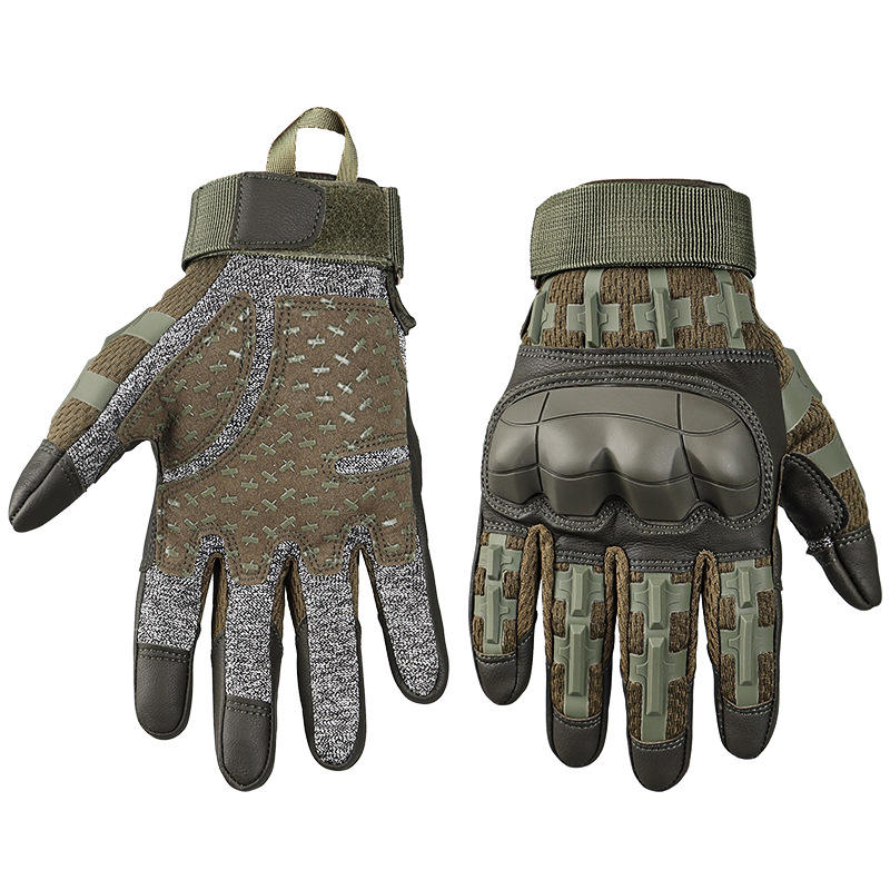 Anti-Cut Full Finger Bike Cycling Tactical Gloves