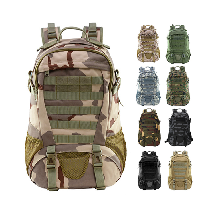 Custom Nylon Waterproof Sports Gym Outdoor Hunting Trekking Tactical Bags military Backpack