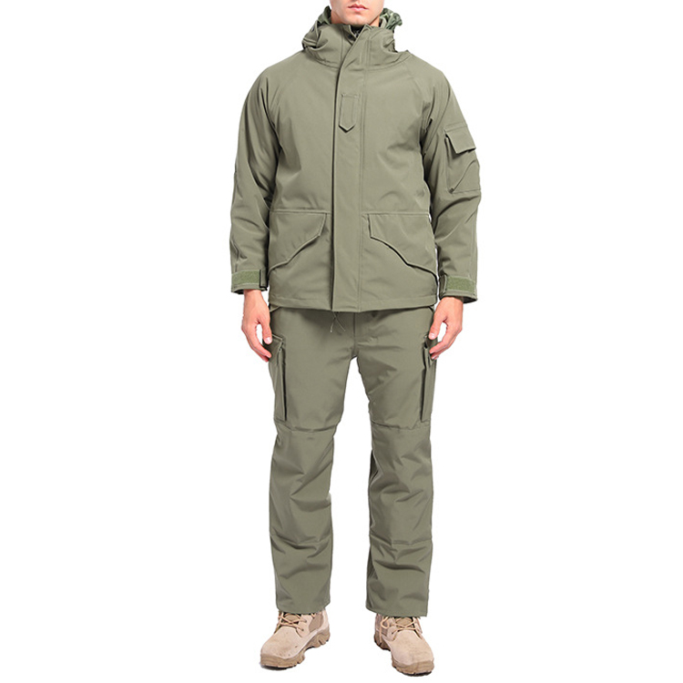 Autumn winter camouflage men's hooded G8 weatherproof three-in-one tactical military apparel jacket suit