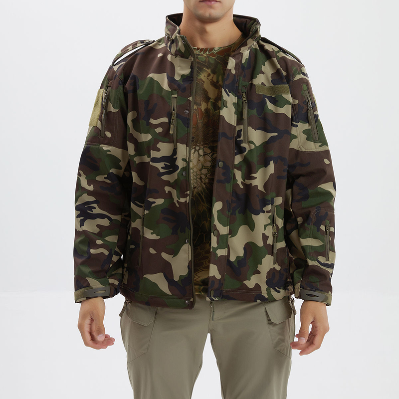 Manufacturer Camouflage Outdoor Windbreaker Jackets