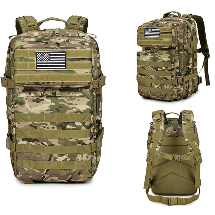 Waterproof Camo Vintage Hydration Tactical Backpack 