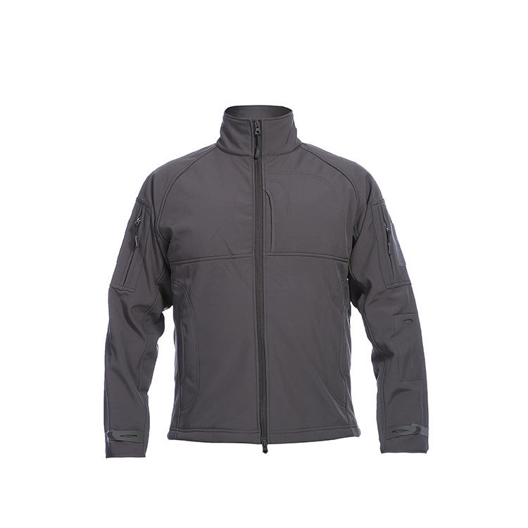 Waterproof Warm Fleece Polyester Hardshell Jacket Coat 