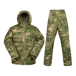 Camouflage Set Cotton-Padded Tactical Gear Jacket Suit