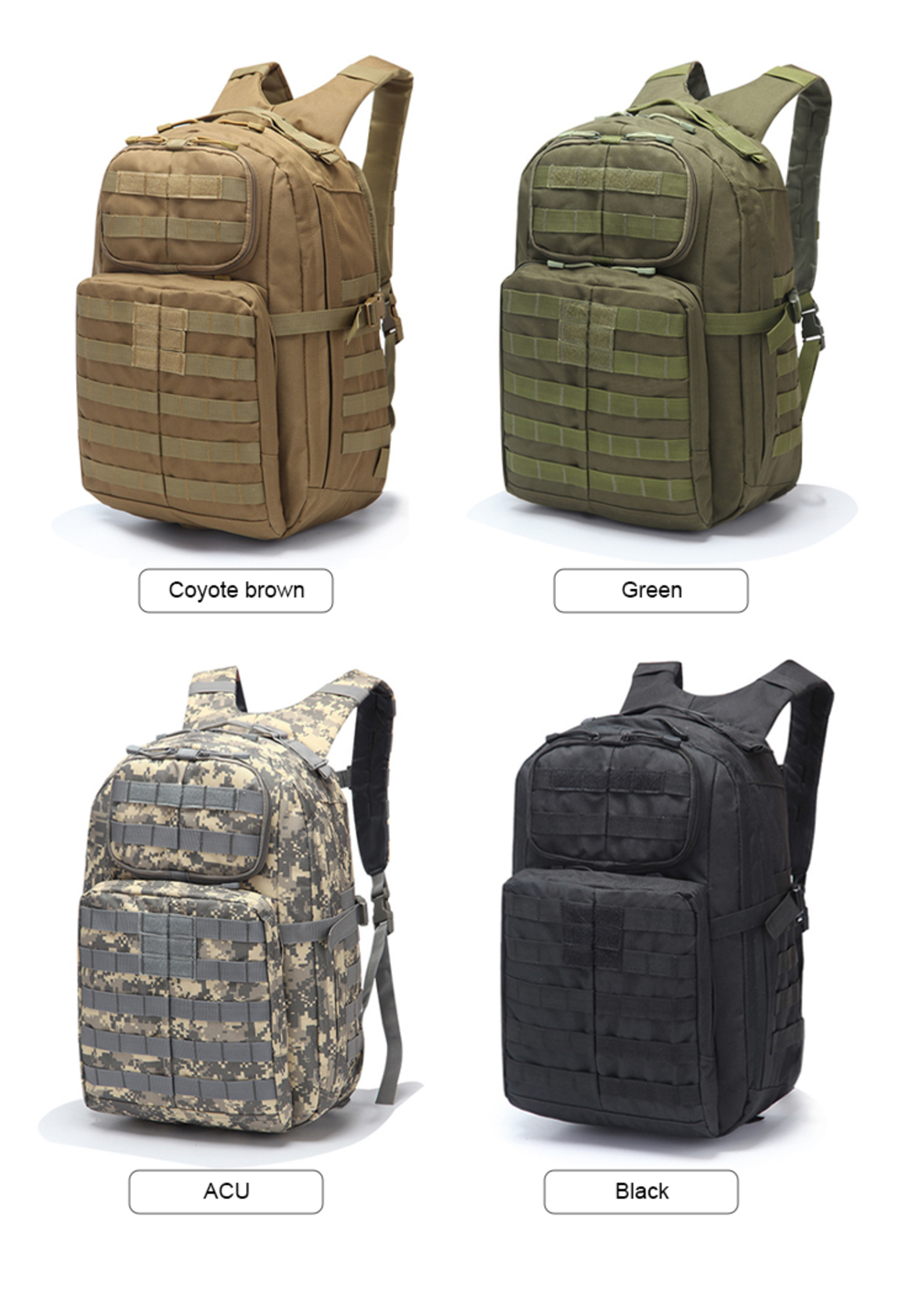 A99 outdoor tactical waterproof large backpack