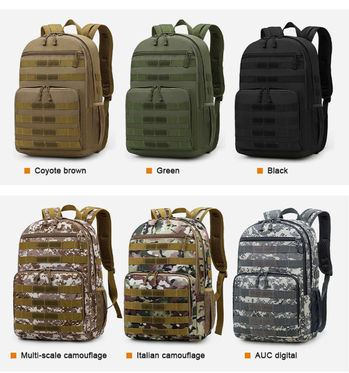 Outdoor hiking tactical backpack