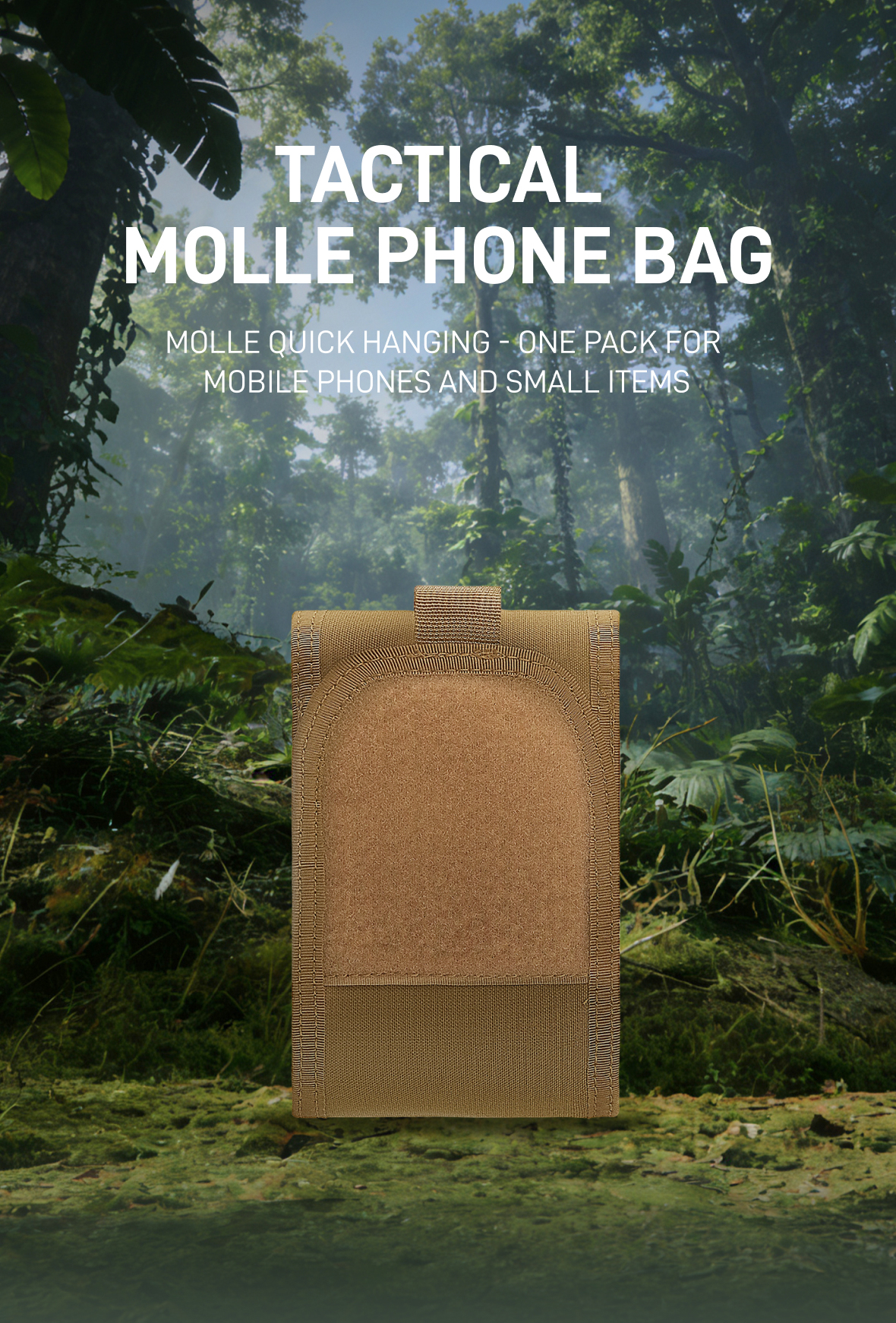 Tactical MOLLE Phone Pouch