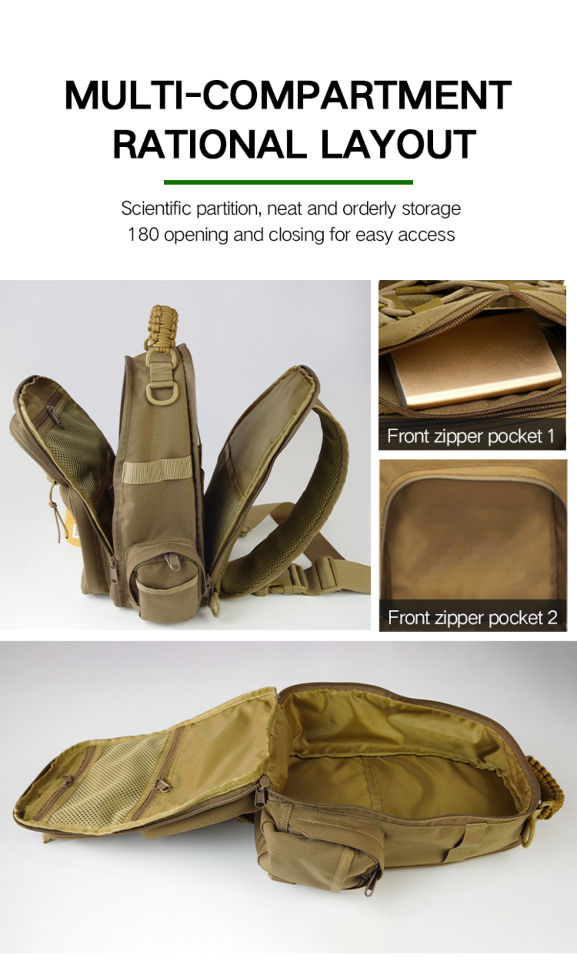 Outdoor Military Crossbody Bag