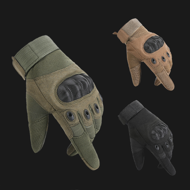 Custom Touch Screen Military Spec Full Finger Gloves