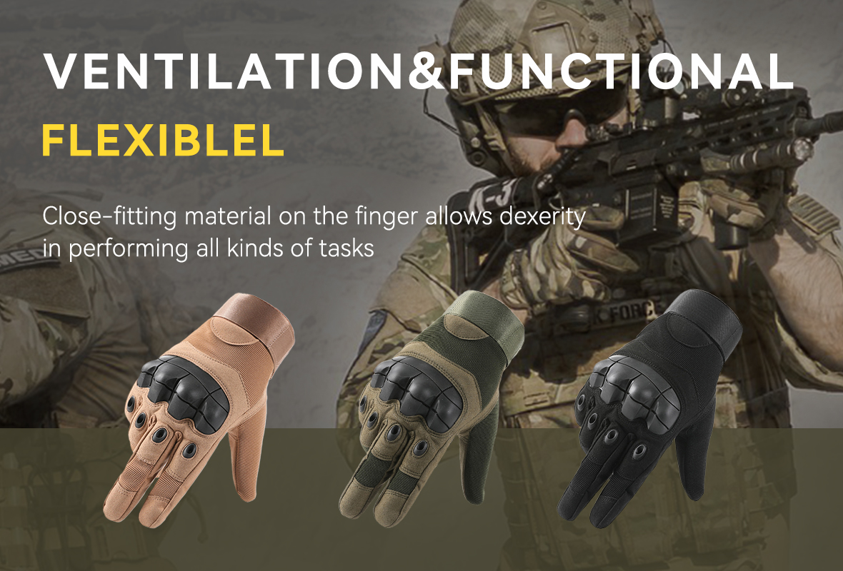 Touchscreen Combat Training Full-finger Gloves