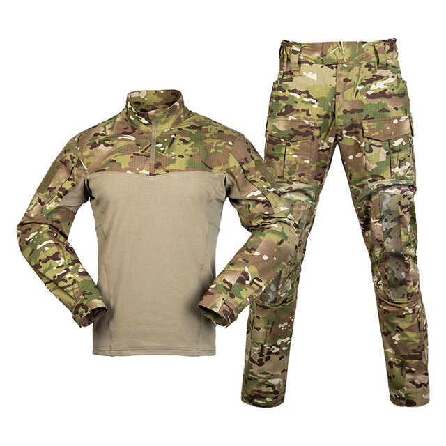 Camouflage AK uniform three-piece set