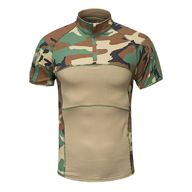 Outdoor CS training camo frog tactical T-shirt