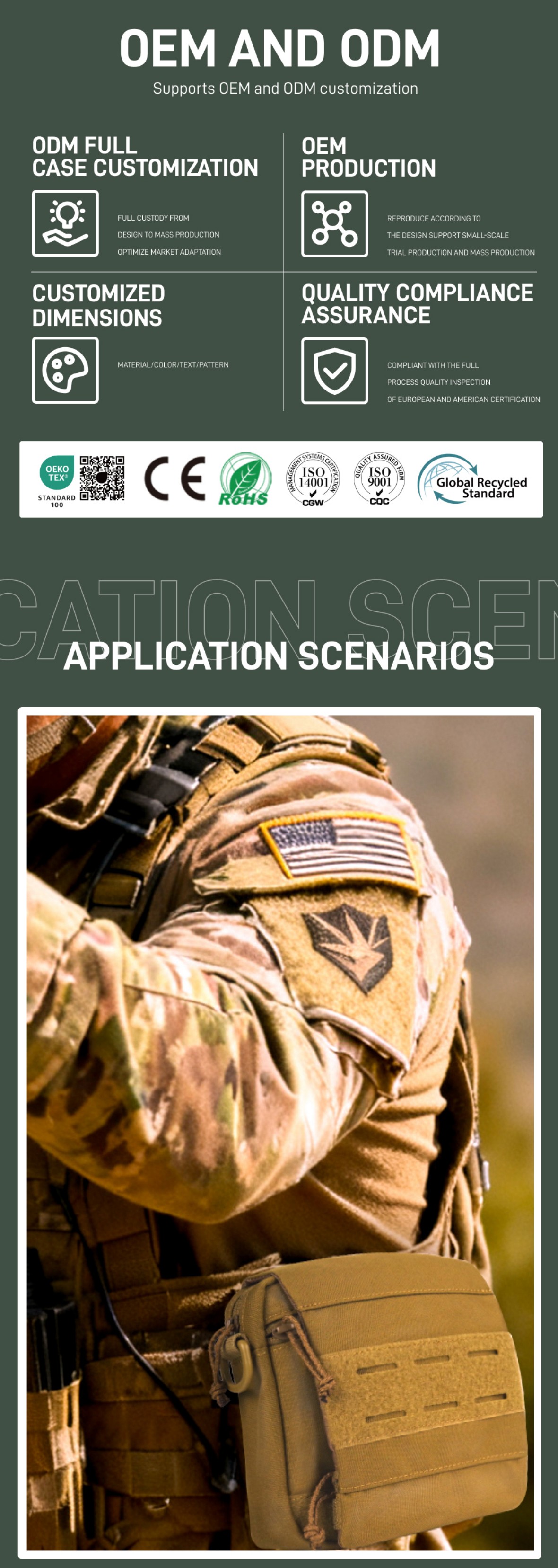 Tactical Molloe Waist Pack