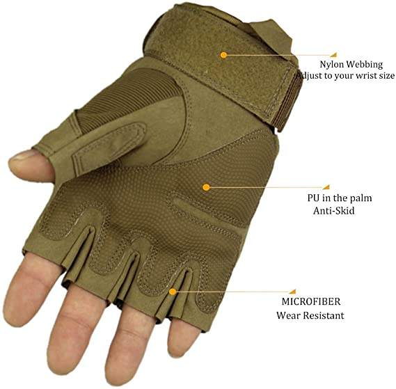 Tactical Training Half -finger Gloves