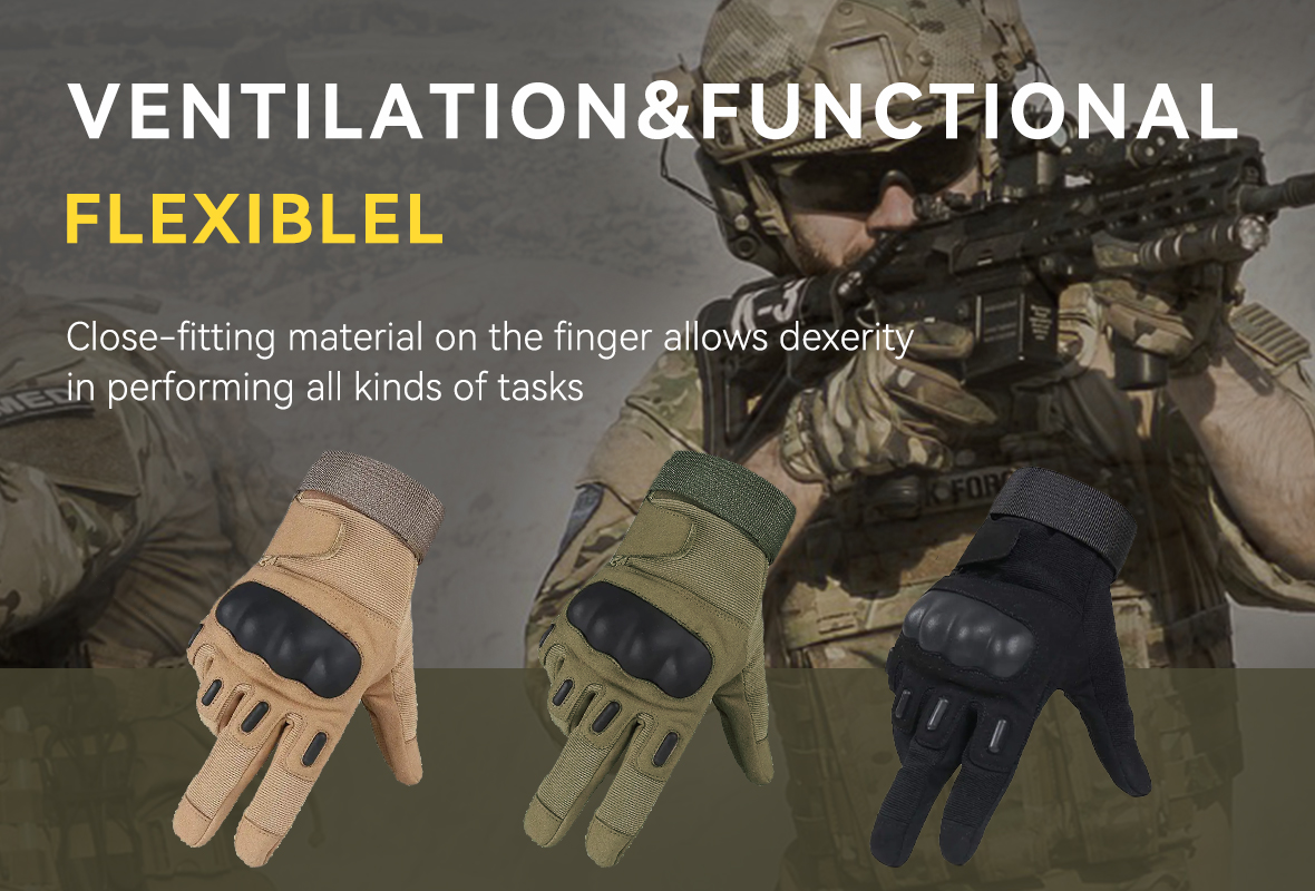 Touchscreen Mil-Spec Full finger Gloves