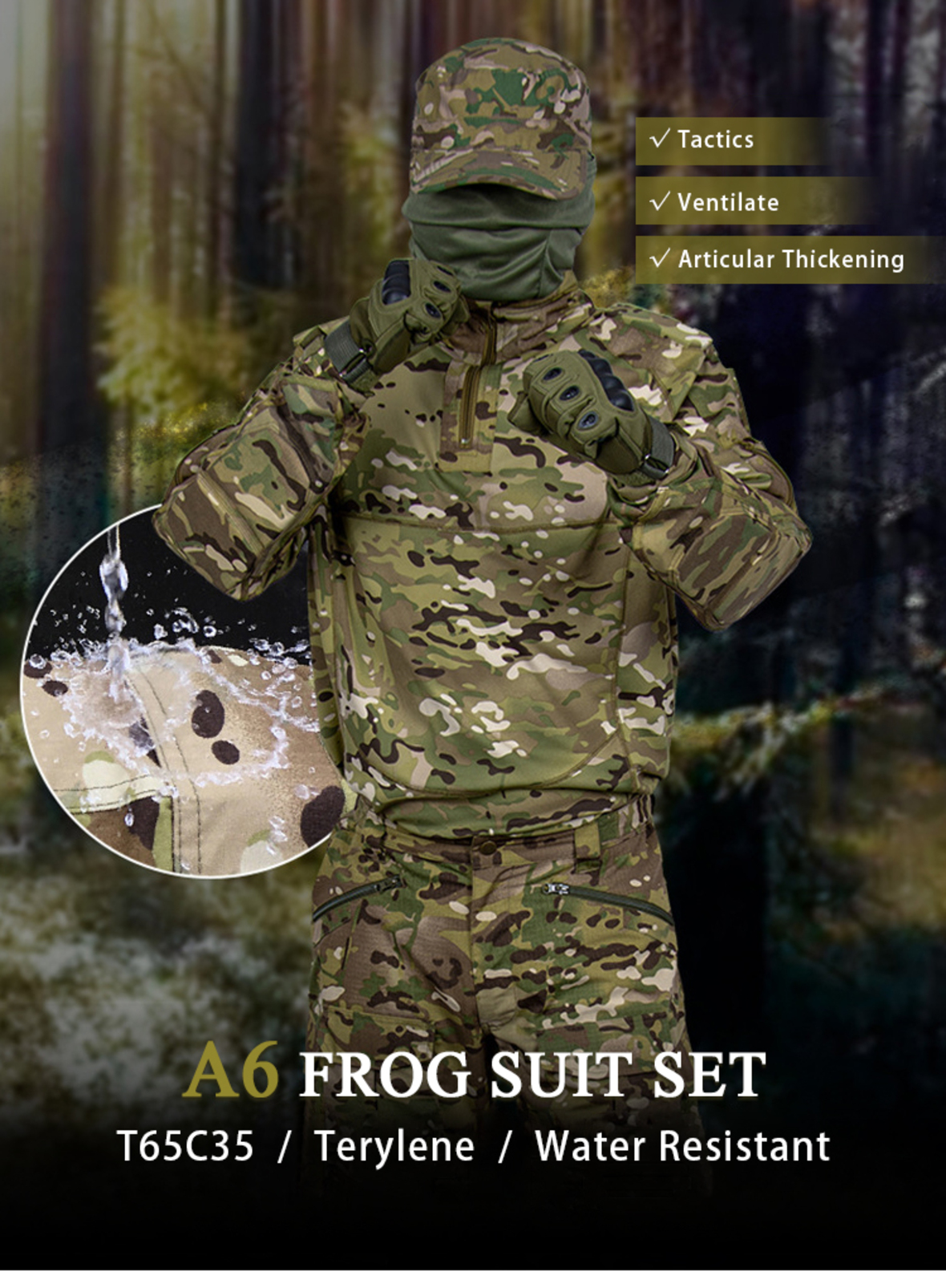 A6 Tactical Uniform Frog Suit