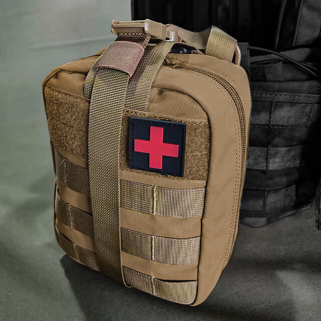 Brown Tactical Field Medical Kit