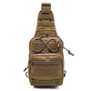 High-end Multifunctional Brown Tactical Crossbody Bag