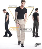 Men's Polycotton Tactical Cargo Pants