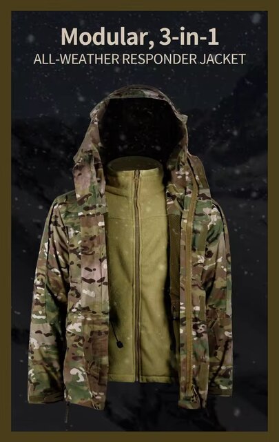 Custom Medium Long Coat Tactical Jacket