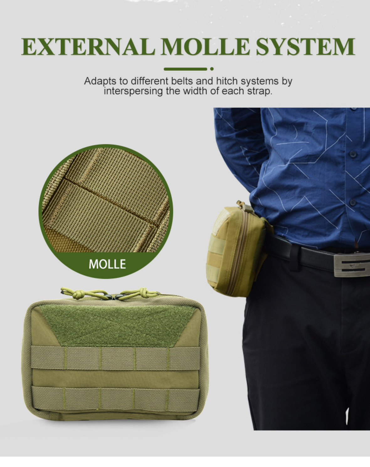 Molle Outdoor Tactical Multifunctional Waist Bag