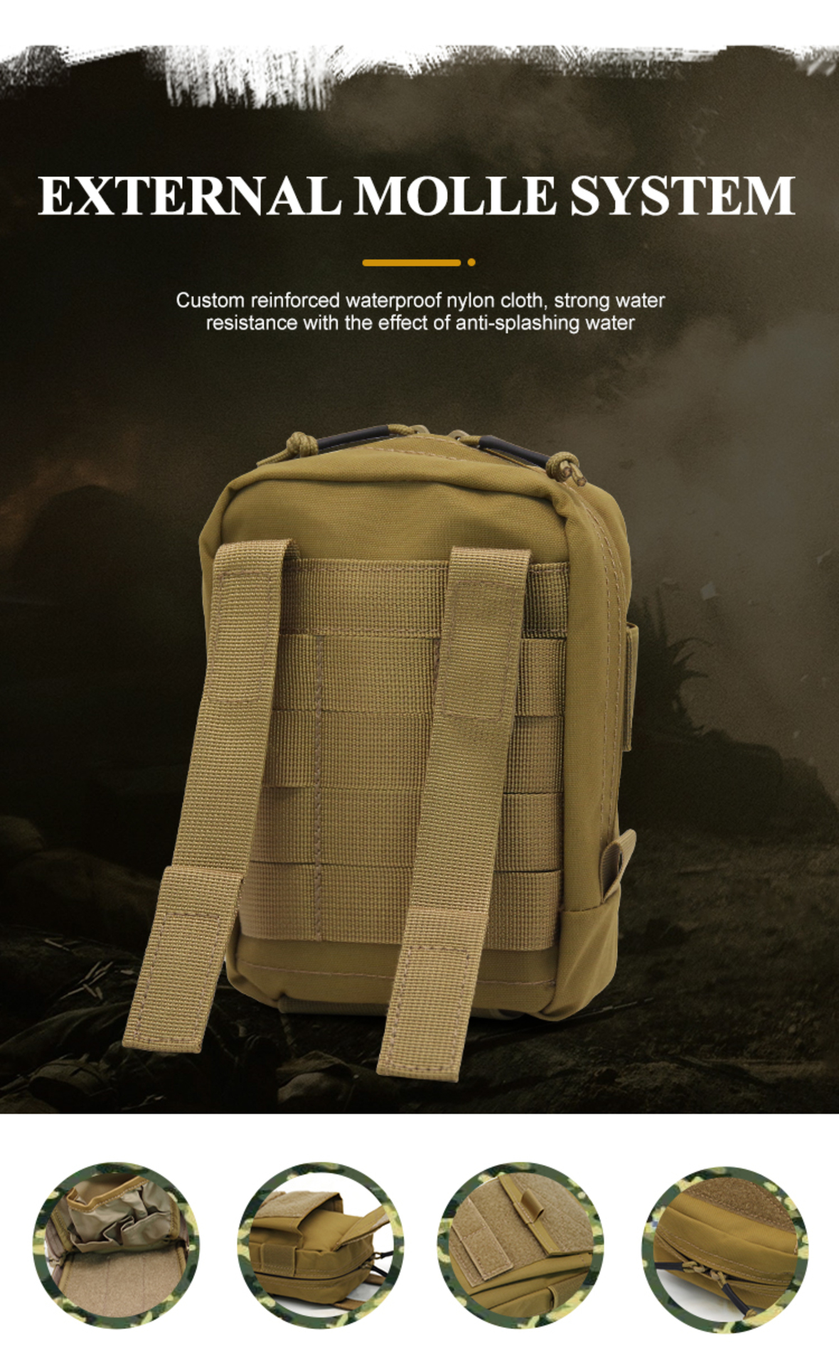 Tactical Backpack with Molle System