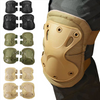 Outdoor Tactical Combat Knee Elbow Protective Pads Guard Set