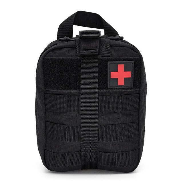 Black Tactical Field Medical Kit