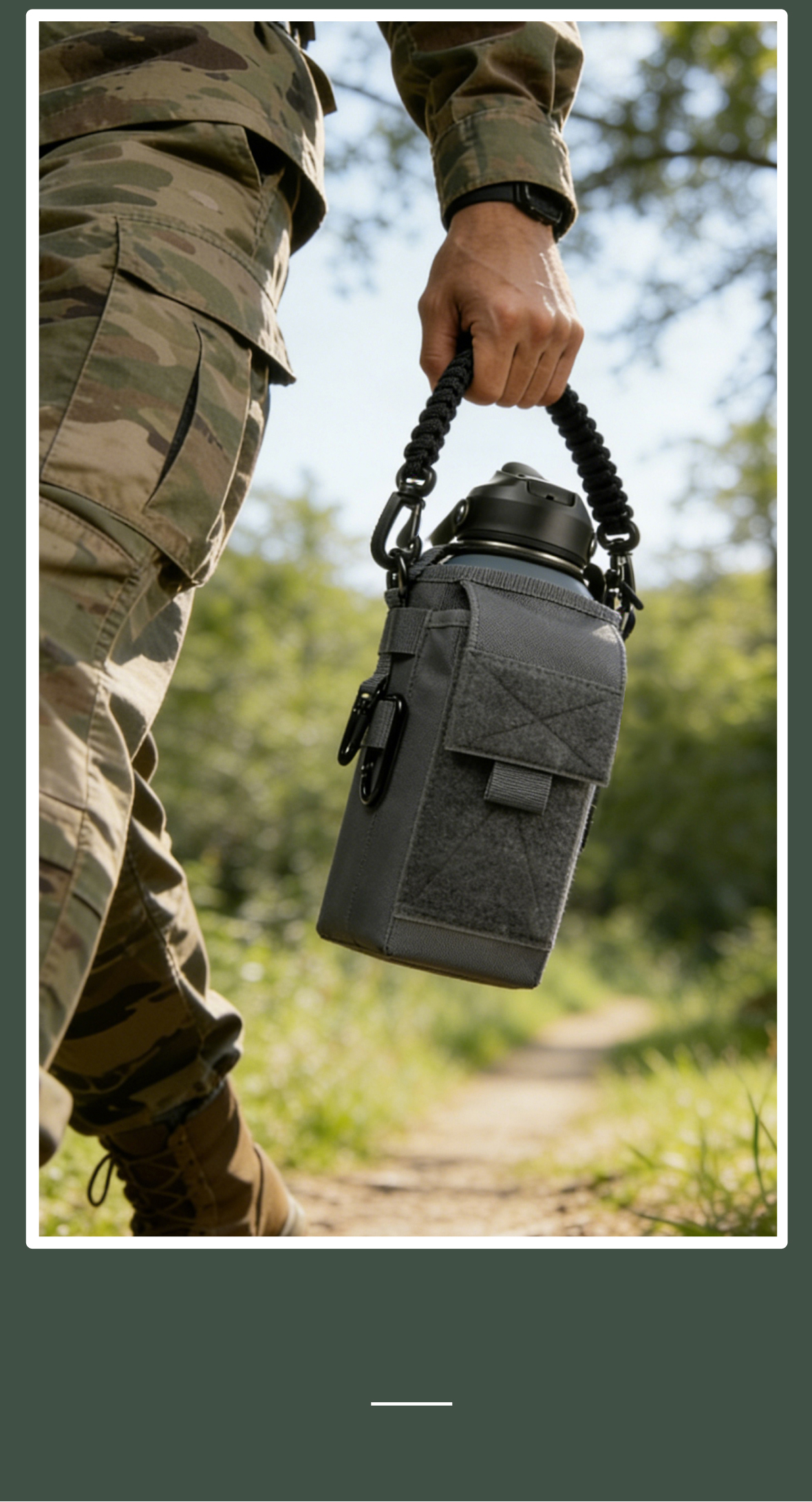 Outdoor Multi-functional Water Bottle Bag