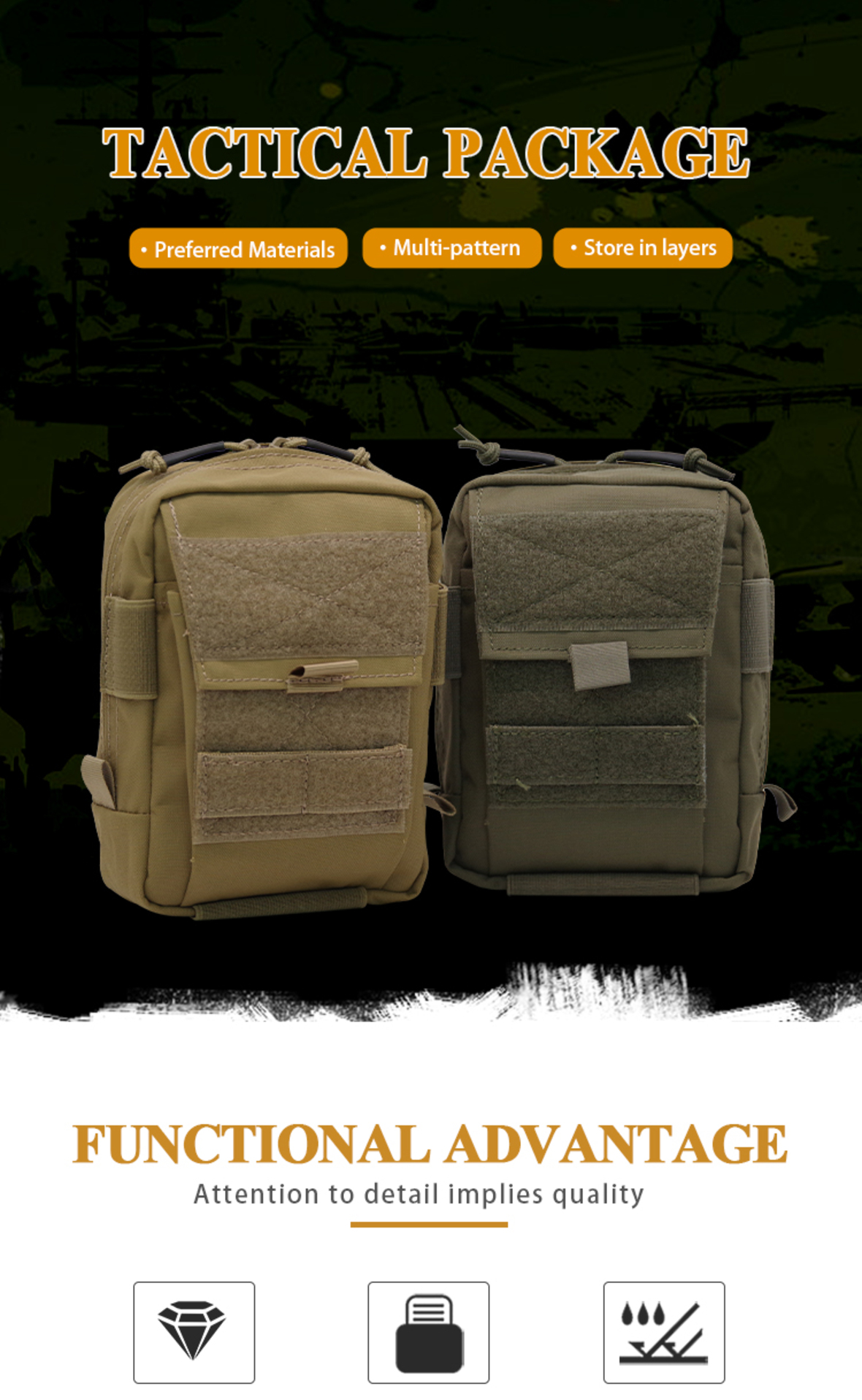 Tactical Backpack with Molle System