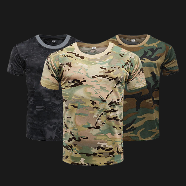 Tactical Camo T Shirts