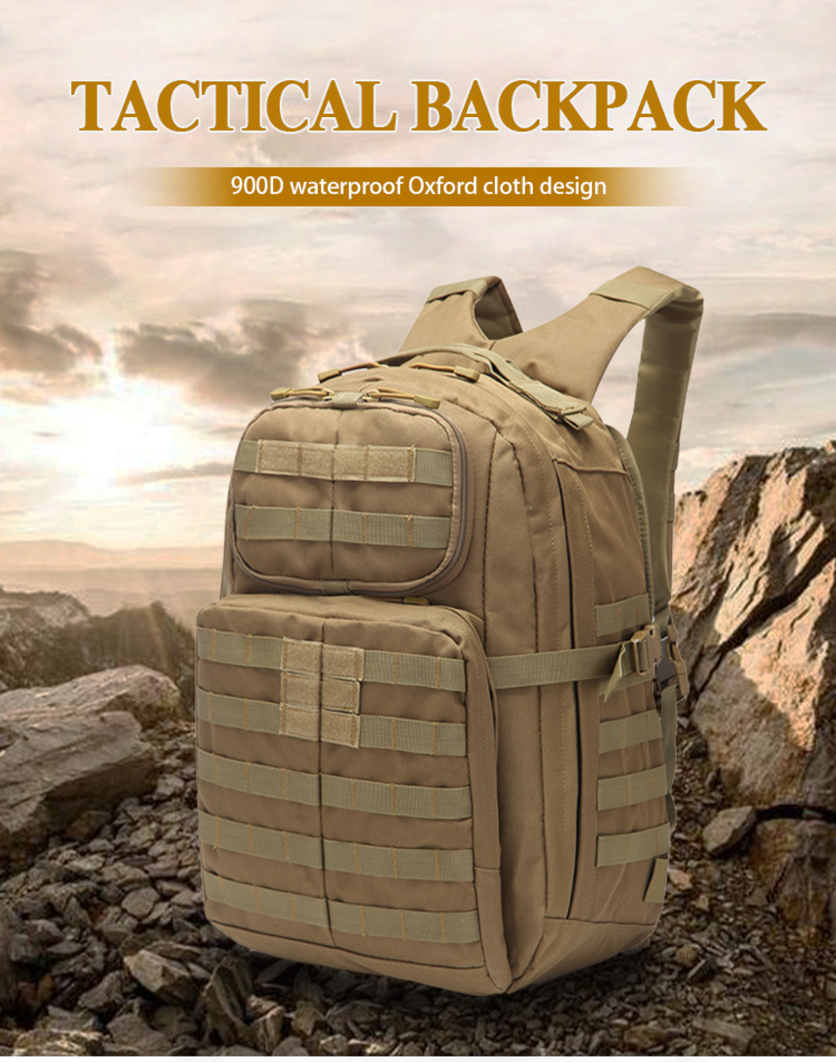 A99 outdoor tactical waterproof large backpack