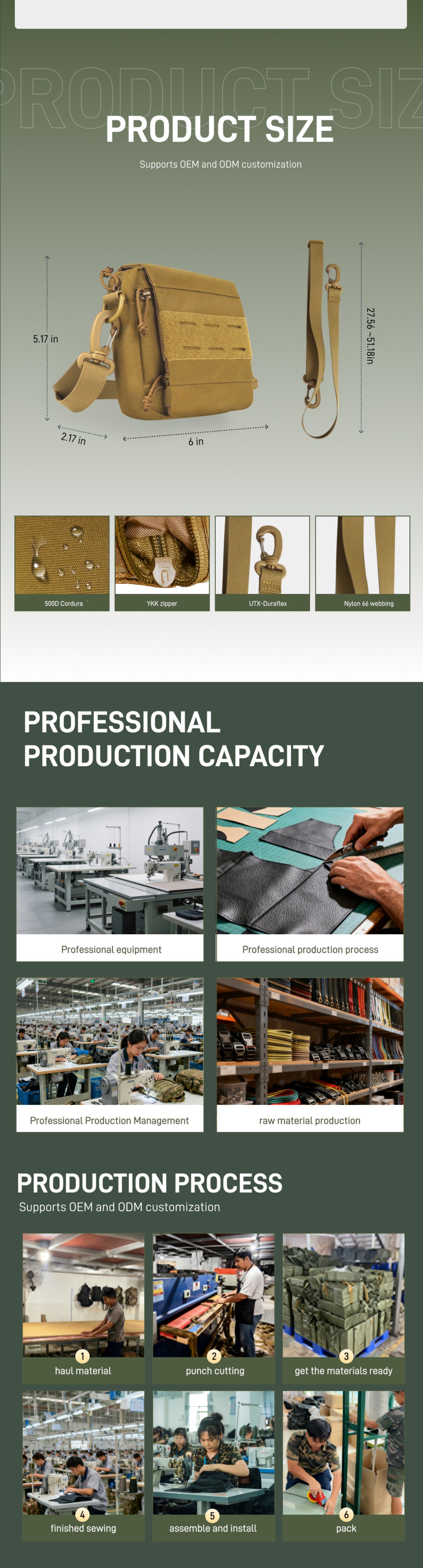 Tactical Molloe Waist Pack