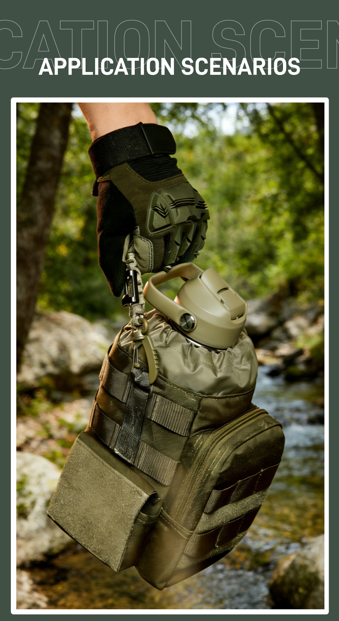 Tactical Multi-functional Water Bottle Bag