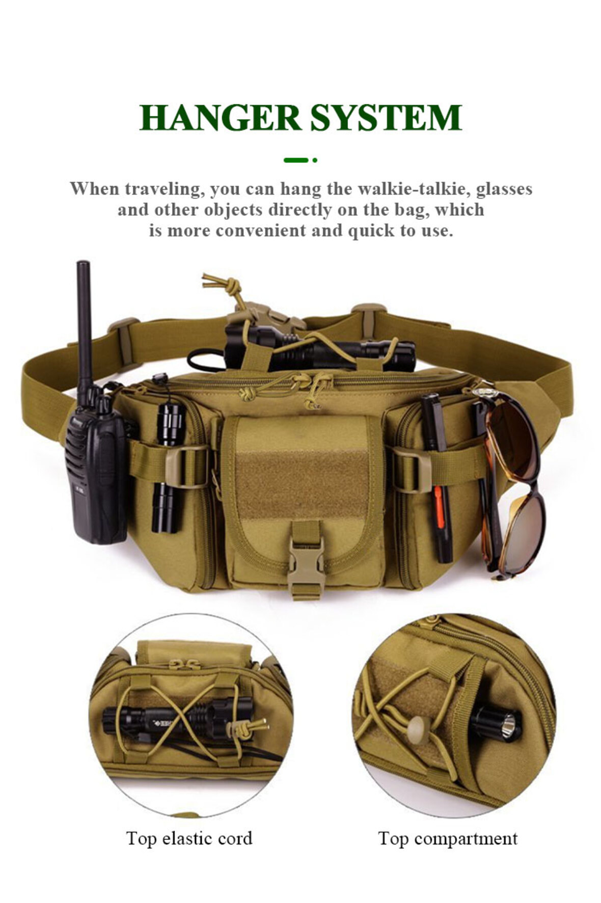 Outdoor Tactical Military Waist Bag