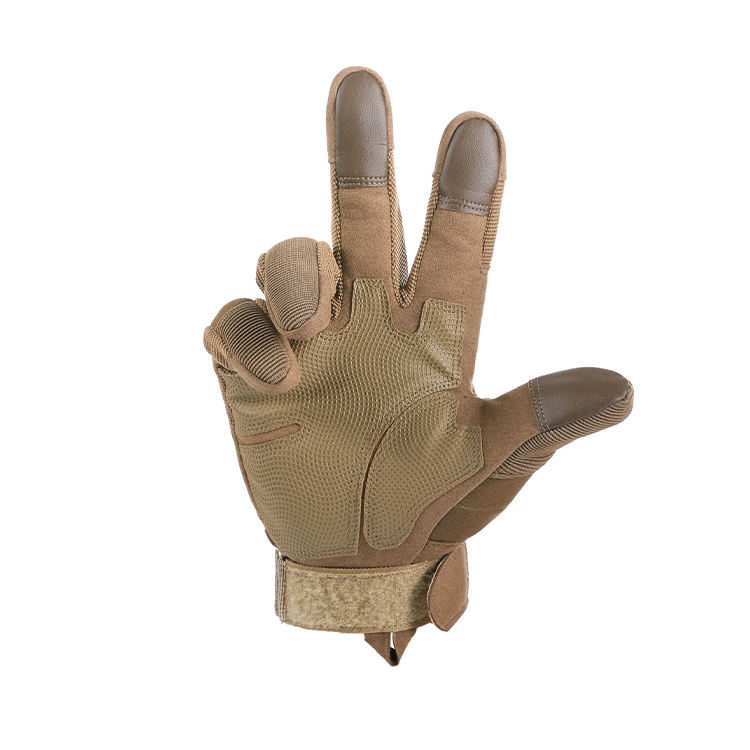 Custom Touch Screen Military Spec Full Finger Gloves