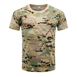 Camo Tactical T-shirts Uniform