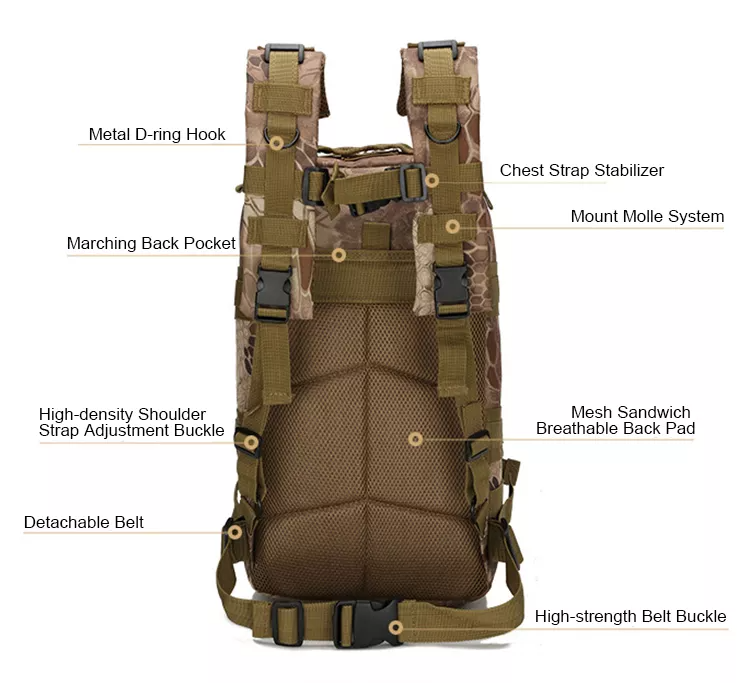 Tactical Camping Sports Backpacks