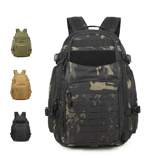 High quality nylon laser punched backpack